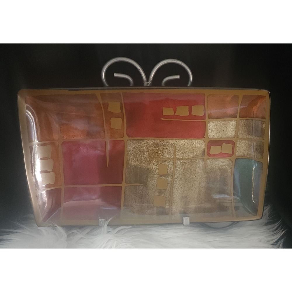 Soho Loft Glass Serving Tray